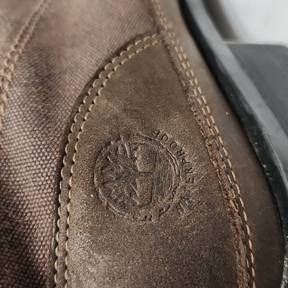 Timberland Genuine Leather Canvas Lace-up boots (w size 8.5) - Picture 9 of 16
